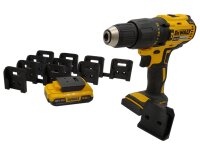 Akkuhalter für DEWALT XR 18V und 20V Akkus - 1x Solo Akkuhalter